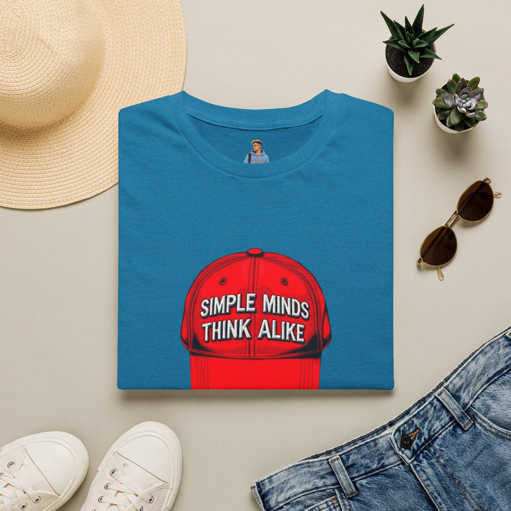 Simple Minds Think Alike T-Shirt' & 'Make America Think Again' Graphic Tee