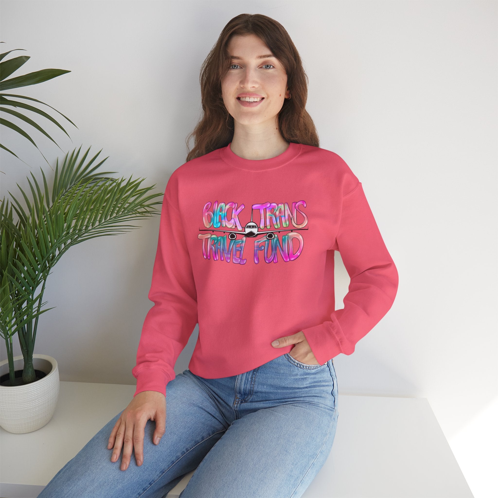 BTTF - Black Trans Travel Fund Unisex Crewneck Sweatshirt
