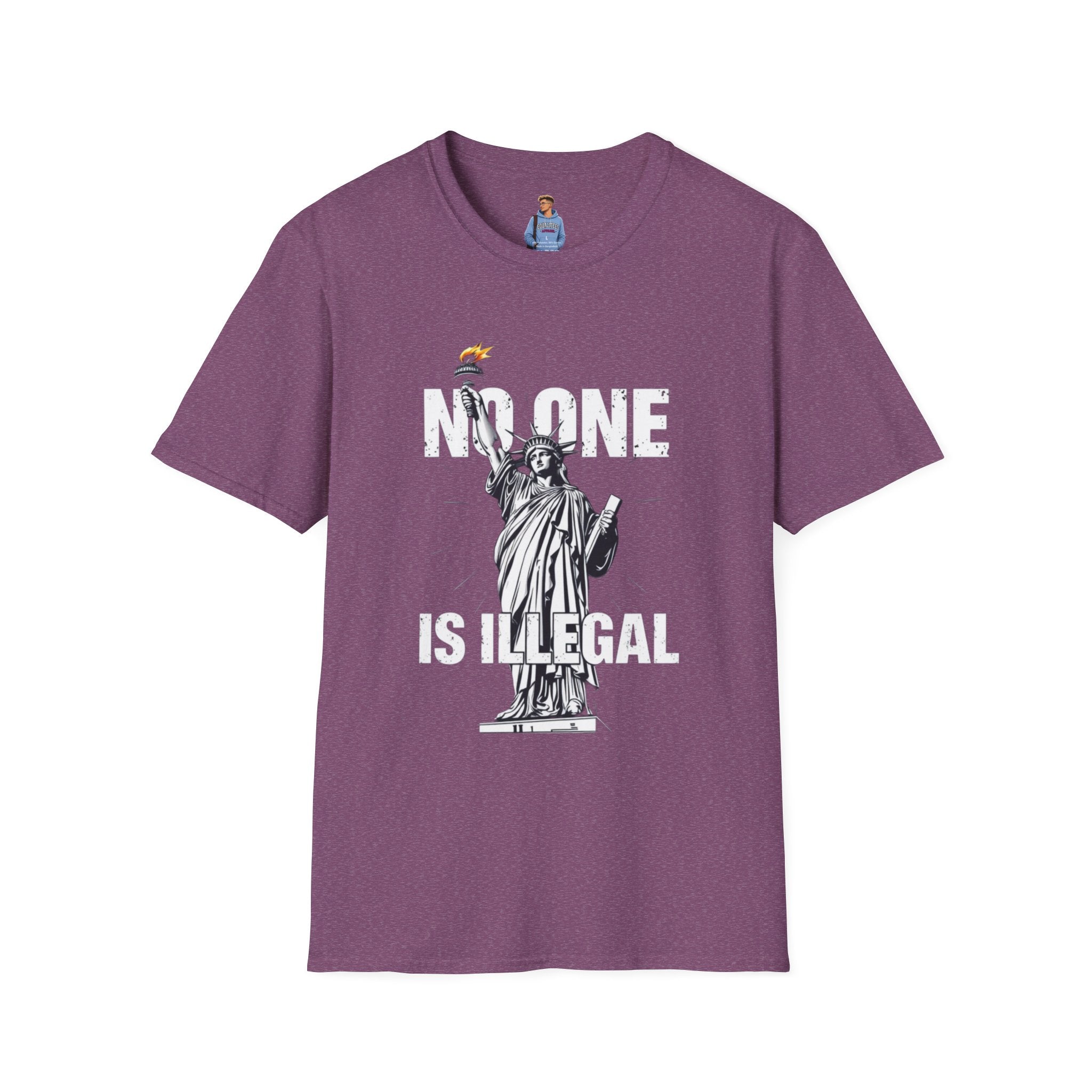 No One Is Illegal Graphic T-shirt