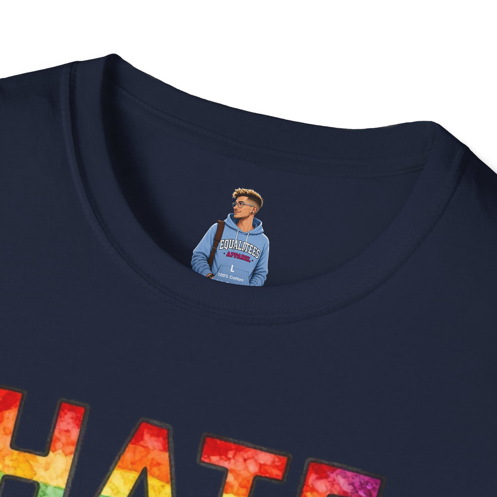 Hate Is Not A Family Value Rainbow Pride T-Shirt