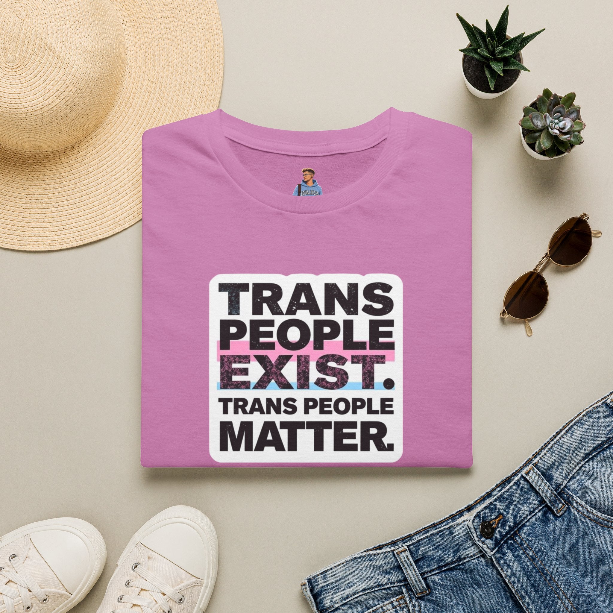 Trans People Exist T-Shirt