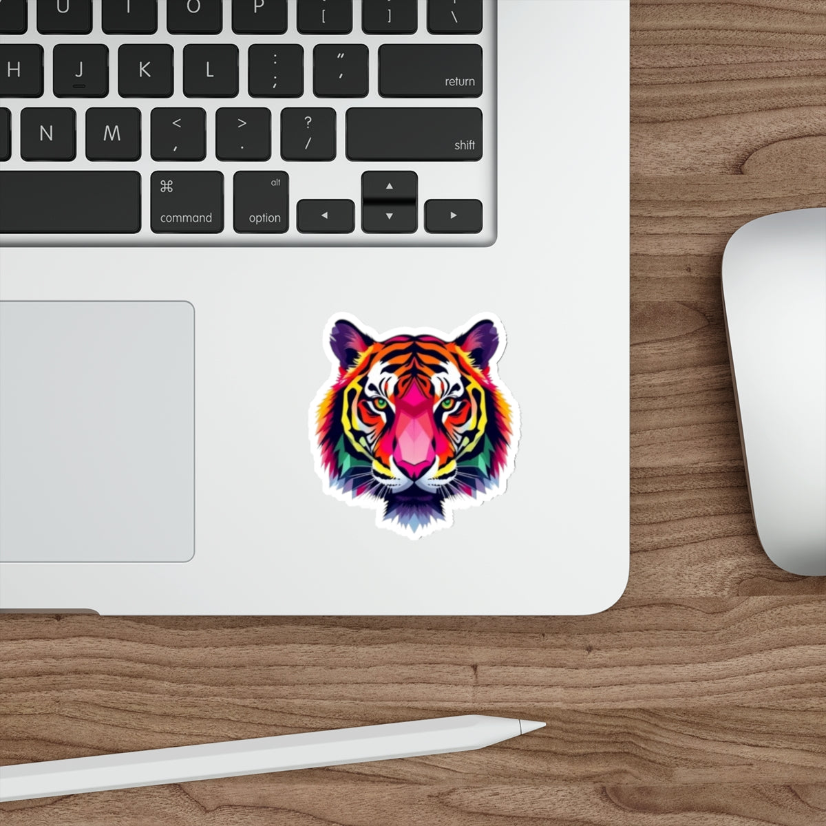 Die-Cut Stickers - Pride Tiger - EqualiTees.Me