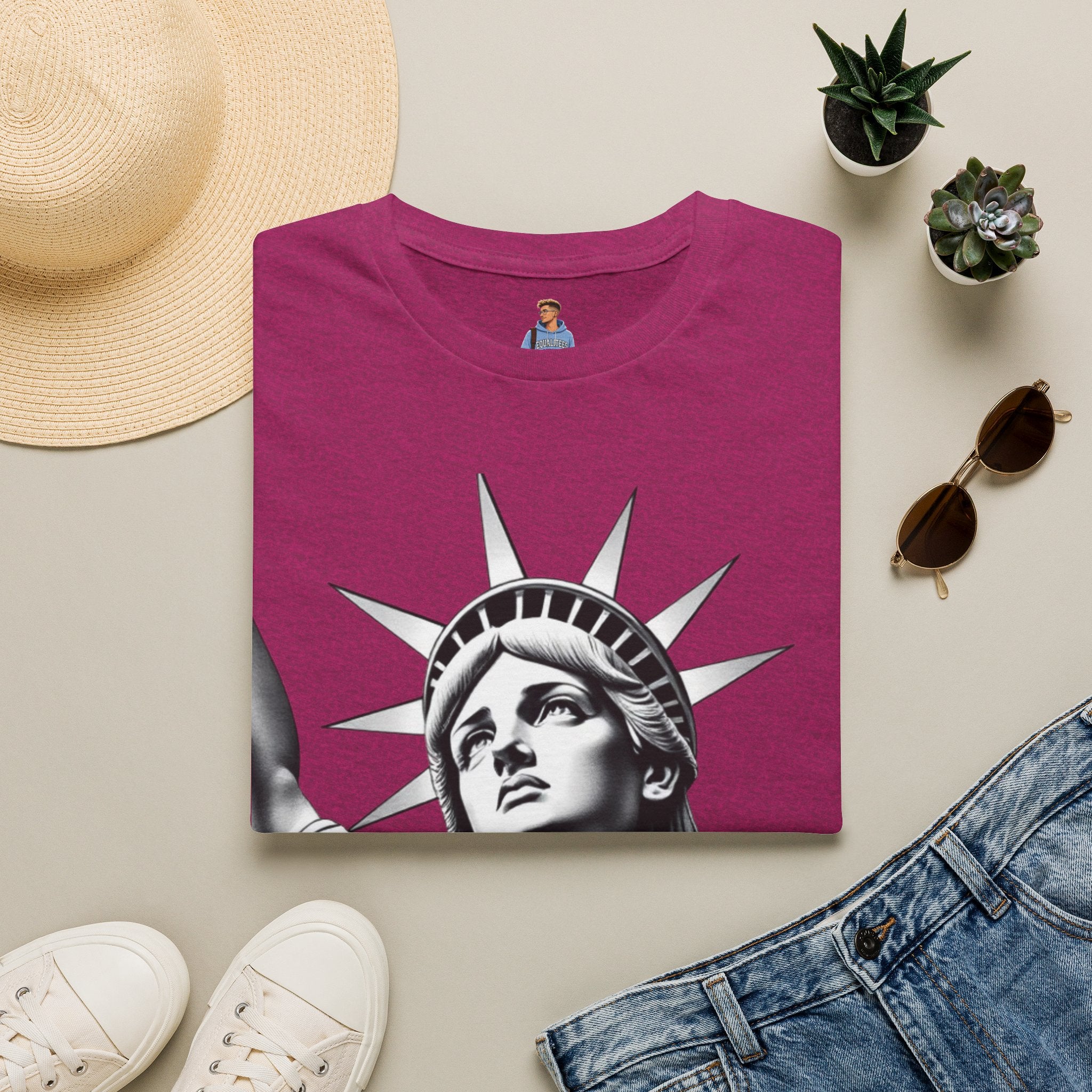 Statue of Liberty Unisex Softstyle T-Shirt