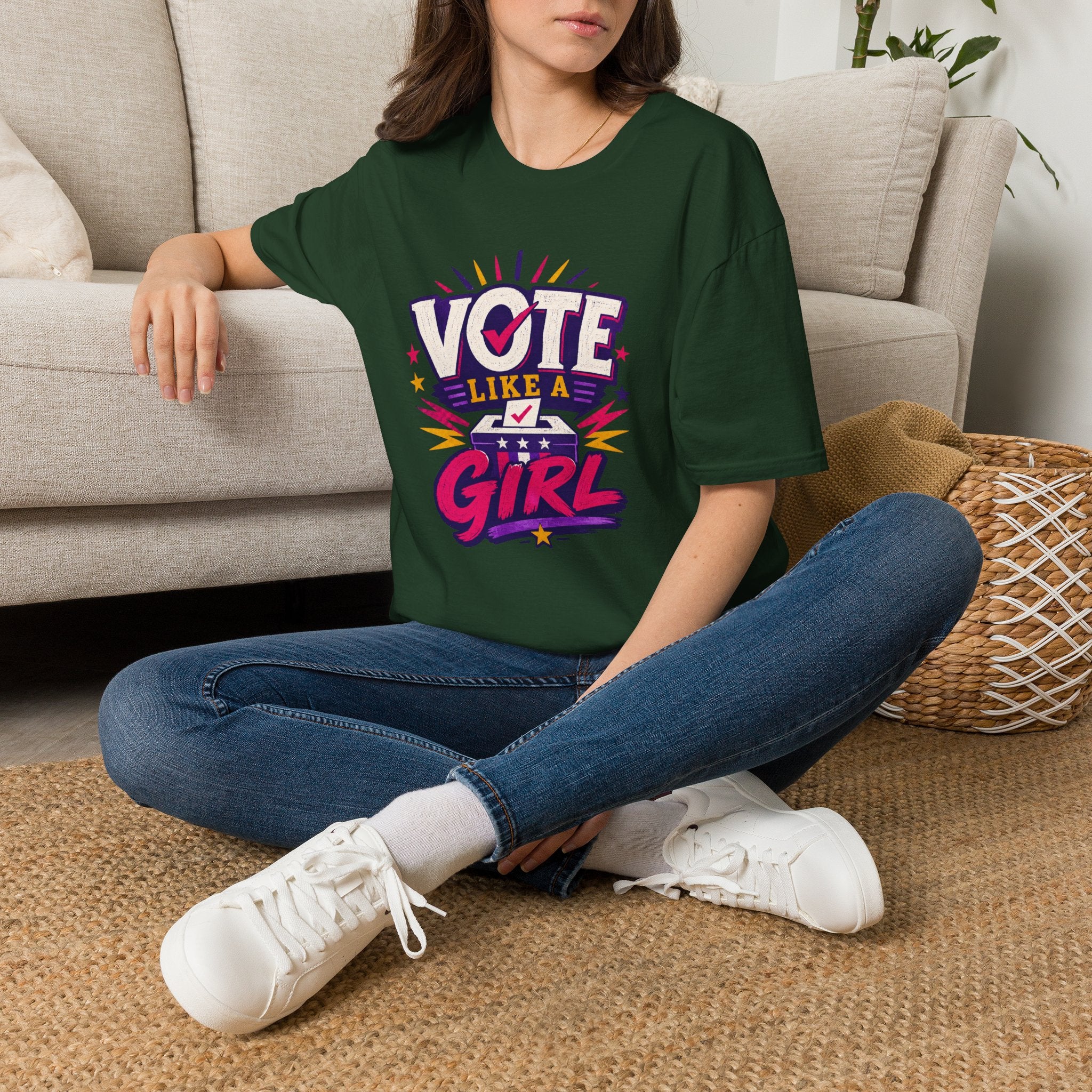 Vote Like a Girl T-Shirt