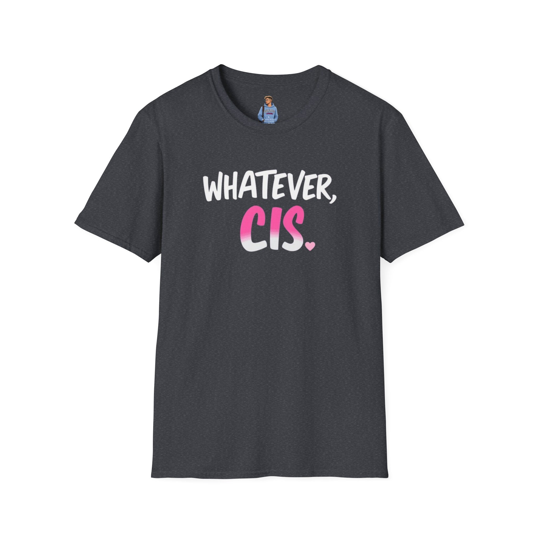Camiseta unisex estilo suave CIS: ropa cómoda e inclusiva.