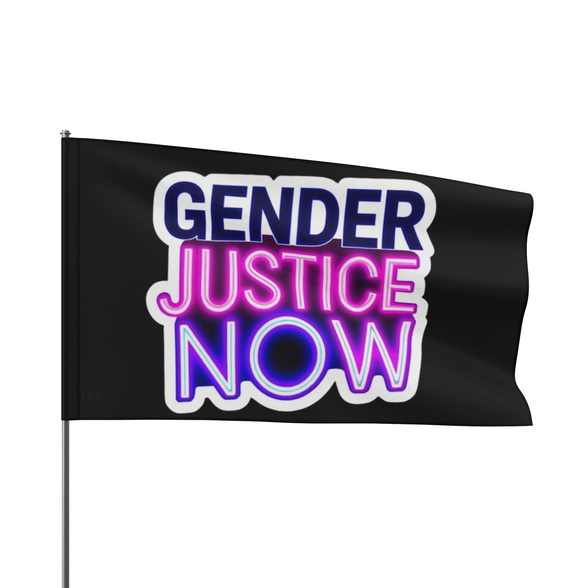 Gender Justice Now - Protest Flag - EqualiTees.Me