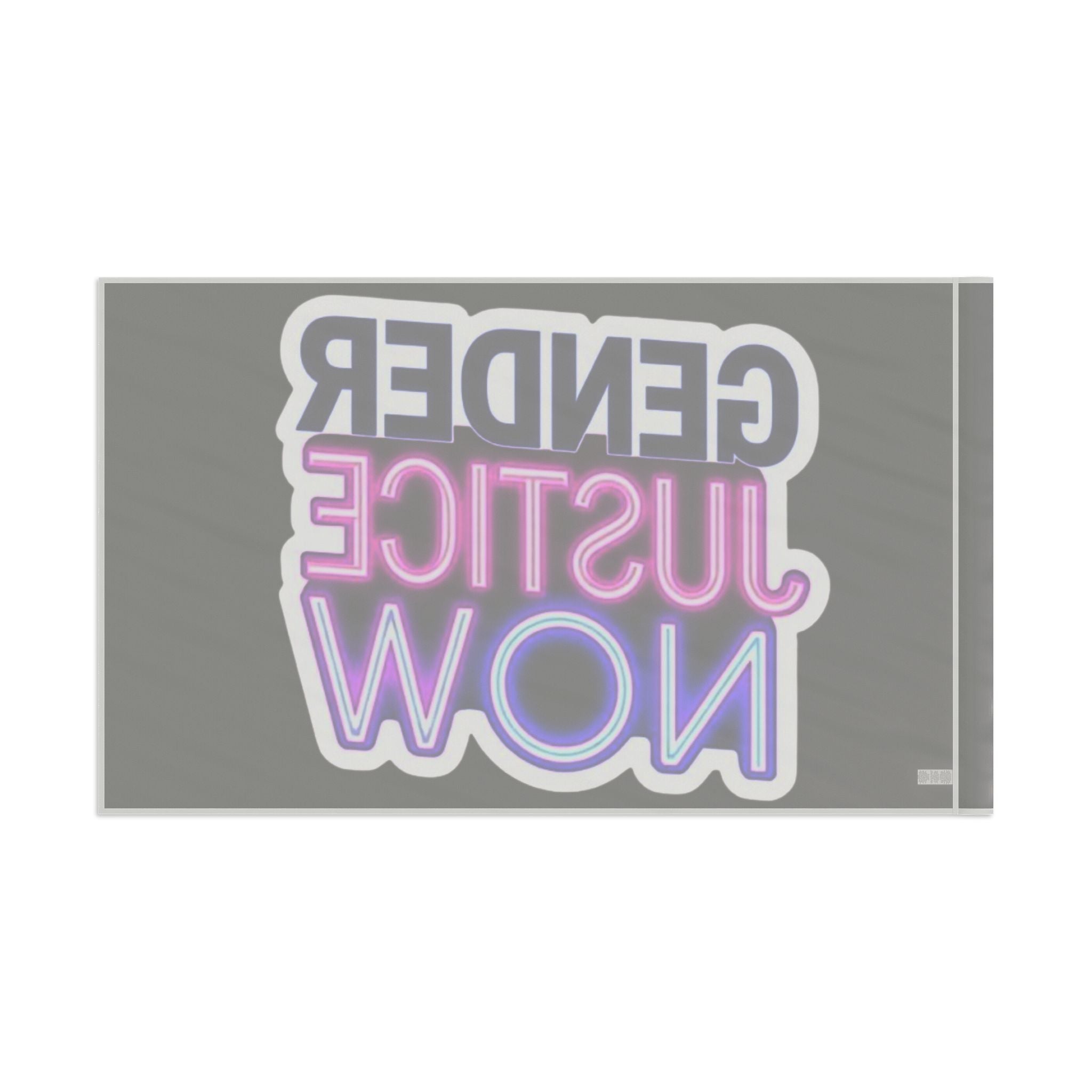 Gender Justice Now - Protest Flag - EqualiTees.Me
