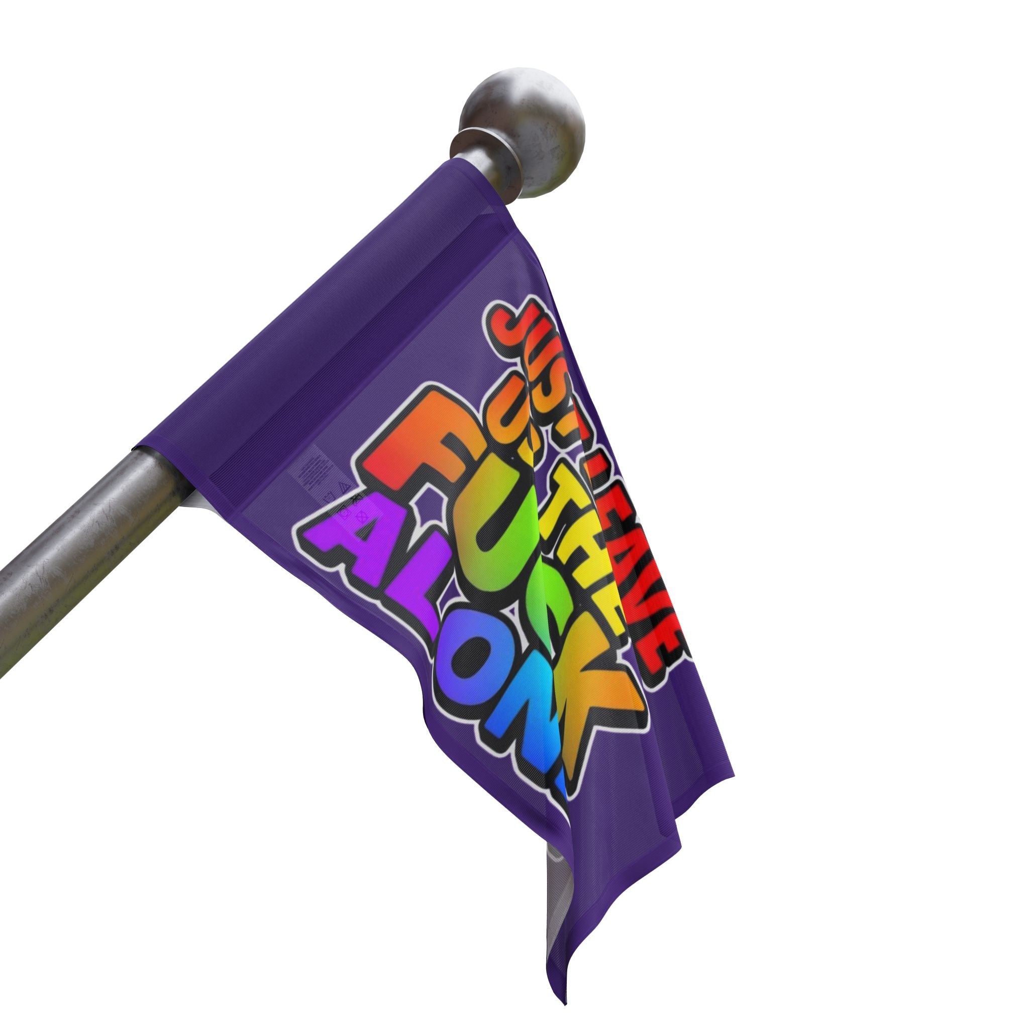 Just Leave us tf Alone - Pride Flag - EqualiTees.Me