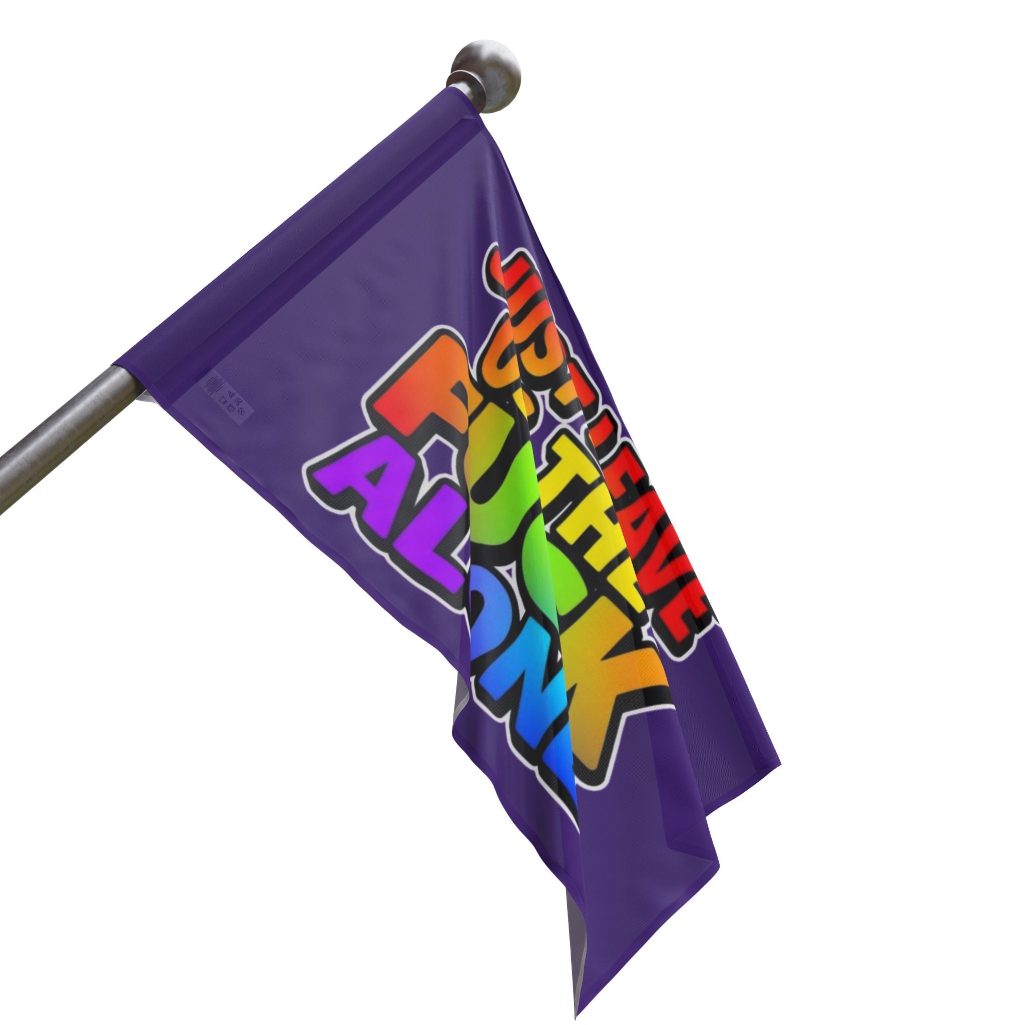 Just Leave us tf Alone - Pride Flag - EqualiTees.Me