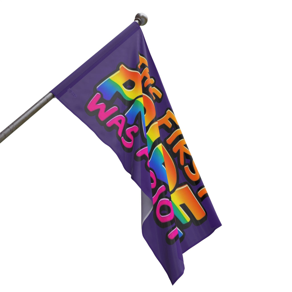 The First Pride Was a Riot - Pride Flag - EqualiTees.Me