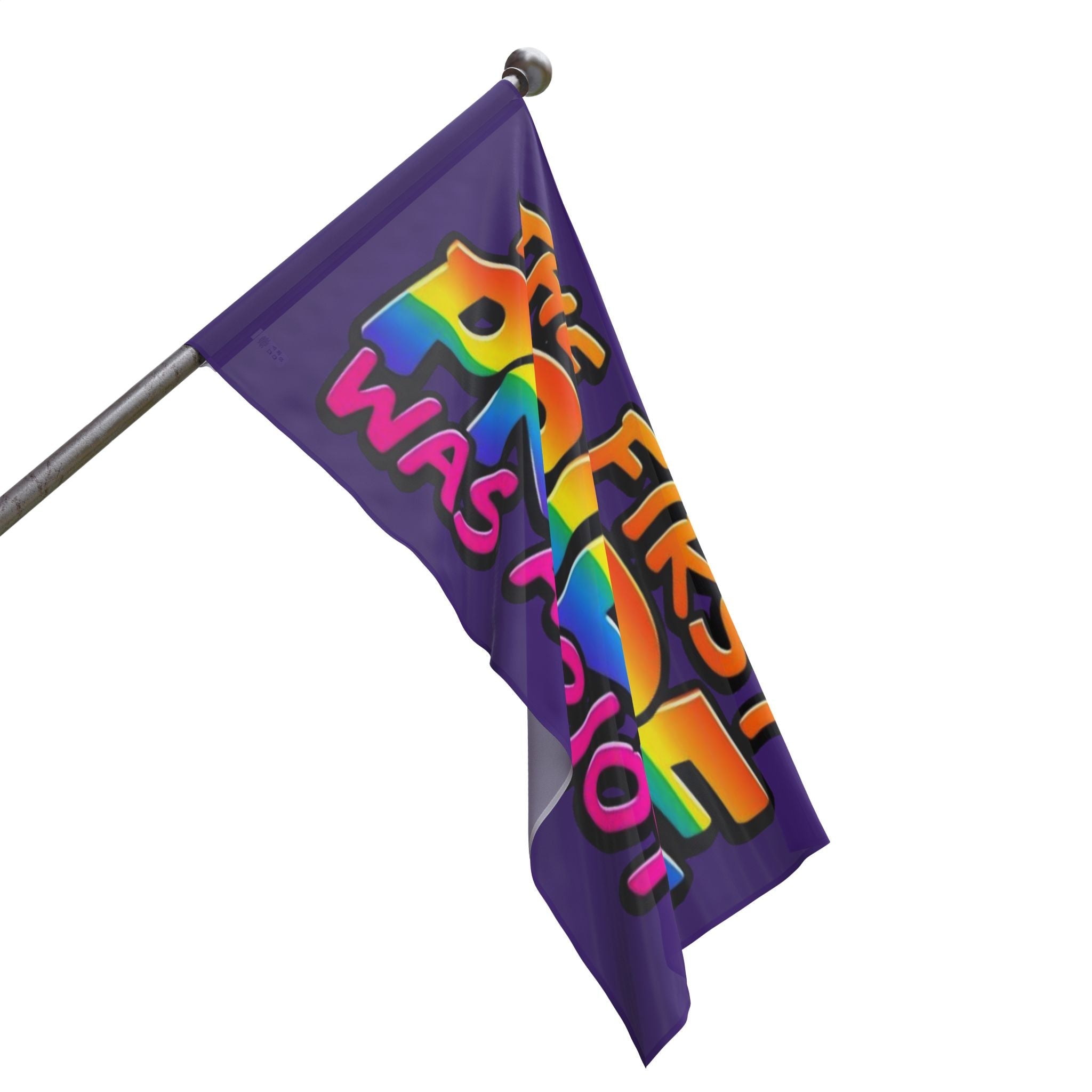 The First Pride Was a Riot - Pride Flag - EqualiTees.Me