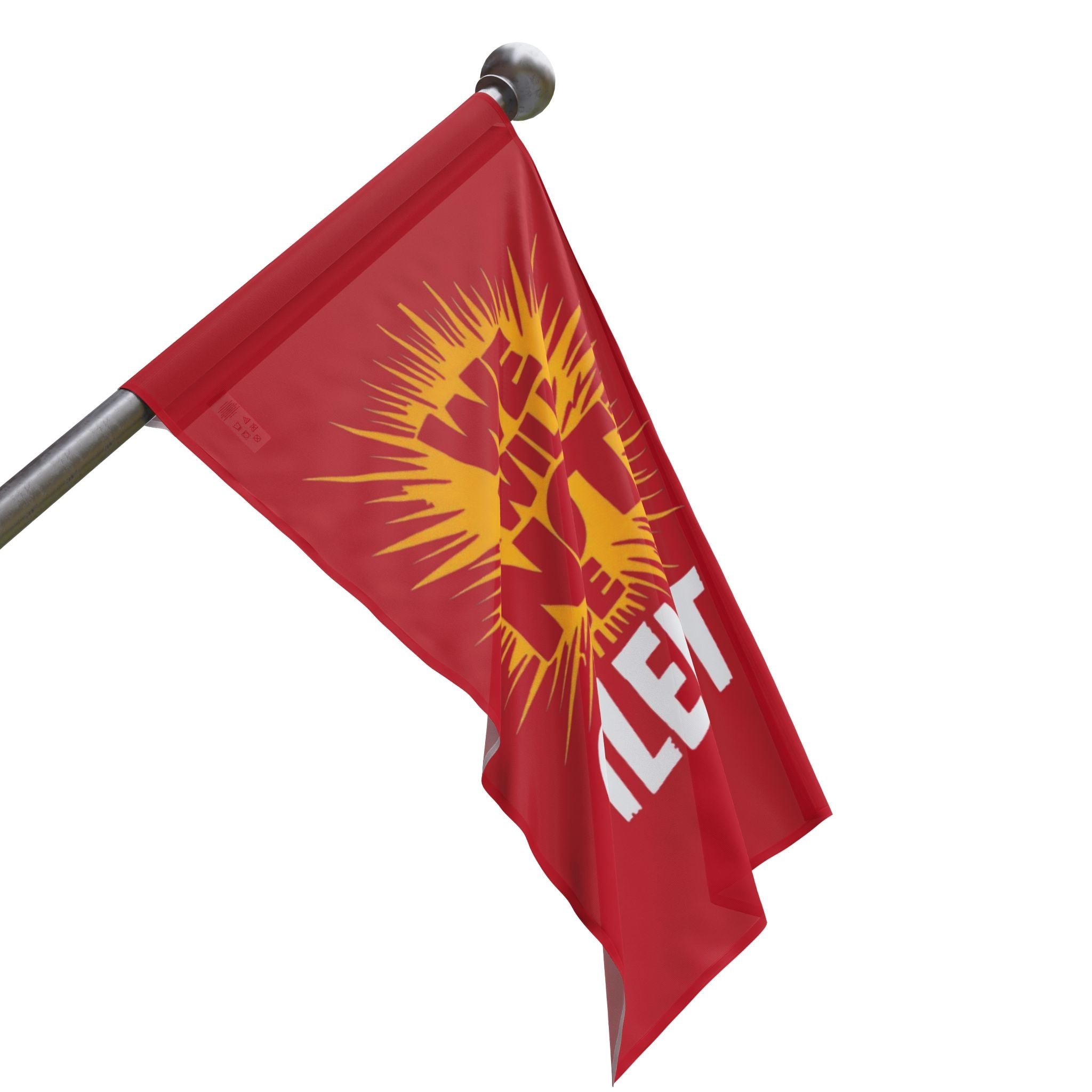 We Will Not Be Silent - Protest flag - EqualiTees.Me